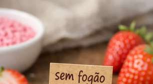 Brigadeiro de morango sem fogão: sobremesa rápida que viralizou