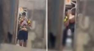 PM dá tapa em adolescente que brincava com arma de gel no quintal da avó em SP