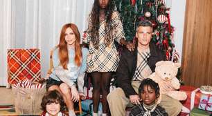 Família Gagliasso tira foto de Natal com roupa de inverno em meio a calorão e rebate críticas: 'Fica em paz'