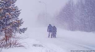 Tempestade de inverno gera caos nos países nórdicos