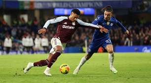 Chelsea perde de virada para o Aston Villa dentro de casa