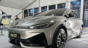 Flagra mostra novo sedã da Volkswagen e XPeng na China