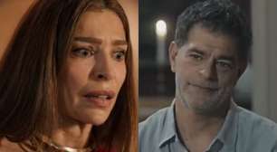 Três Graças: Rogério aparece no quarto de Arminda e a vilã toma atitude