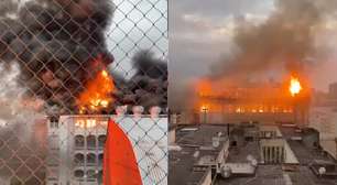 Incêndio atinge colégio centenário em Santa Maria (RS)