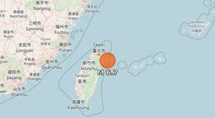 Taiwan é sacudida por terremoto de magnitude 7,0