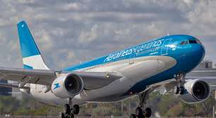 Aerolíneas põe Airbus A330, o maior da frota, na ponte aérea Buenos Aires-Rio no Réveillon