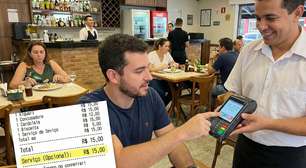 Atenção consumidores, a lei da taxa de serviço é clara e o pagamento nunca é obrigatório