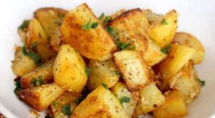 Batata sauté deliciosa e muito simples de fazer para o seu jantar especial de réveillon