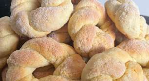 Rosquinha caseira de limão e iogurte com sabor incrível para o lanche da tarde no fim de ano