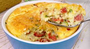 Torta de batata com calabresa para um delicioso almoço