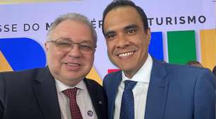 Deputado Florentino Neto participa da posse de Gustavo Feliciano como ministro do Turismo