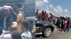 Boxeador Anthony Joshua sofre acidente carro na Nigéria, e duas pessoas morrem; vídeo mostra resgate