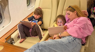 Após dias em Trancoso, Virginia Fonseca chega a Madri com os filhos para passar Réveillon com Vini Jr