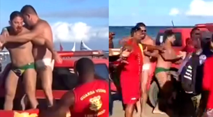 Casal de turistas é agredido após se recusar a pagar aumento em aluguel de cadeiras em Porto de Galinhas