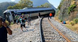Trem descarrila no México e deixa 13 pessoas mortas