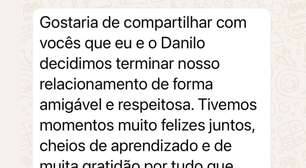 Margareth Serrão, mãe de Virginia, anuncia fim do namoro com Danilo Nascimento