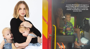 Isa Scherer sofre com incêndio em suas férias e faz alerta