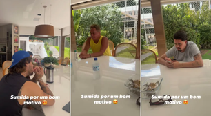 Superando! Após término, Zé Felipe vai para fazenda dos pais