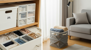 Três itens de até R$ 35 que ajudam a organizar a casa e a mente