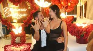 É oficial! Após romance em 'A Fazenda 17', Luiz Otávio Mesquita surpreende Duda Wendling com pedido de namoro romântico