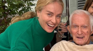 'Ele está indo embora e tenho medo': Angélica revela temor por fragilidade na saúde do pai de 87 anos após AVC