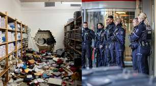 Ladrões usam furadeira e roubam 30 milhões de euros em banco na Alemanha