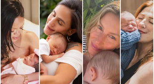 Camila Queiroz, Ludmilla, Rihanna.. As famosas que tiveram filhos em 2025