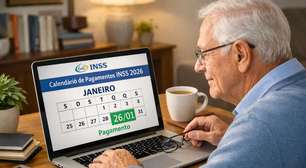 Calendário INSS 2026: Datas do primeiro pagamento do ano