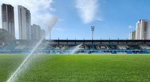 Paysandu trabalha no gramado da Curuzu para a próxima temporada