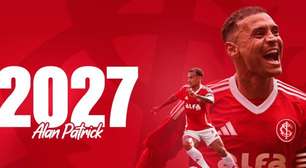 Internacional renova contrato de Alan Patrick até o fim de 2027