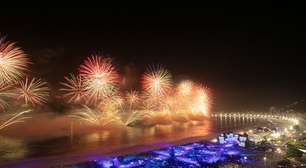 Réveillon no Rio tem show de Gil, Ney Matogrosso e Alcione; veja fotos