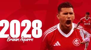 Internacional renova contrato do lateral Aguirre até dezembro de 2028