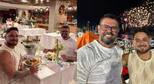 Casal agredido em Porto de Galinhas passa réveillon em Balneário Camboriú