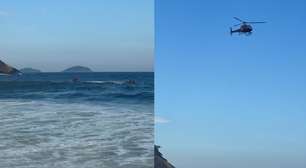 Afogamento no Leme deixa uma pessoa desaparecida no Rio; mais de 600 pessoas foram resgatadas no réveillon