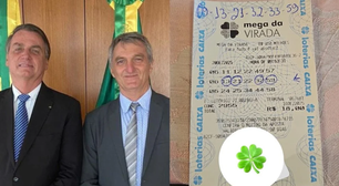 Jair Bolsonaro joga no 13 e ganha na quadra da Mega da Virada