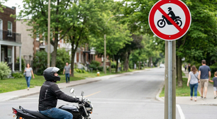 Motociclistas ignoram placas e acabam pagando multas altas sem perceber