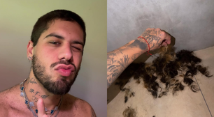 Após término com Ana Castela, Zé Felipe muda o visual e mostra antes e depois; veja