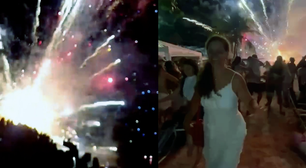 Queima de fogos provoca tensão entre turistas e deixa três feridos em Angra dos Reis