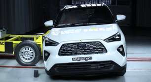 Yaris Cross decepciona no Latin NCAP e recebe só 2 estrelas em segurança