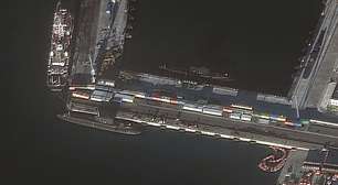 Drone submarino da Ucrânia consegue o impensável: entrar em um dos portos russos mais bem protegidos e atacar um navio