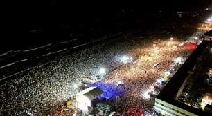 Réveillon em Tramandaí reúne multidão e registra uma das maiores viradas da história do município