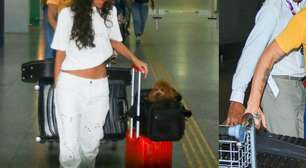 Perrengue com chinelo e pet fofo: o retorno de Bruna Marquezine e Shawn Mendes ao Rio após Revéillon e muito romance em Alagoas