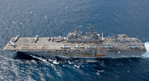 Conheça o USS Iwo Jima, navio usado pelos EUA para levar Maduro e a esposa