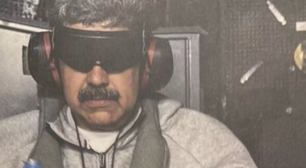 Vendado e algemado: Trump divulga primeira foto de Maduro após captura