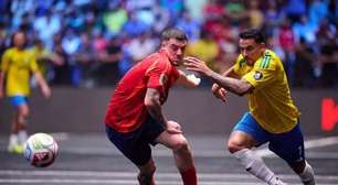 Brasil é superado pela Espanha em sua na estreia na Kings League Nations