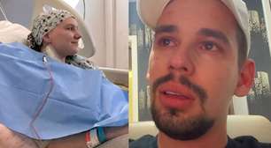 Marido de Isabel Veloso surge chorando em vídeo, fala da jovem no passado e web lamenta: 'Já desenganaram ela'