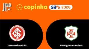 Internacional x Portuguesa Santista, AO VIVO, com a Voz do Esporte, às 14h15