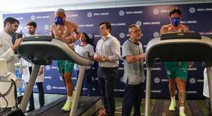 Jogadores do Palmeiras realizam exames médicos para temporada 2026