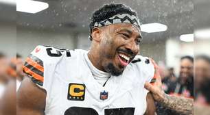 Myles Garrett quebra o recorde de sacks em uma temporada no apagar das luzes