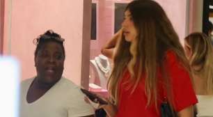 Aos 13 anos, filha de Grazi Massafera e Cauã Reymond impressiona pela altura em passeio